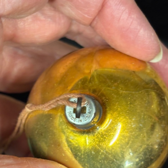 🎄SALE Set of 4 Mid-Century Vintage Christmas Ornaments, Made in USA, Premier - Picture 5 of 9